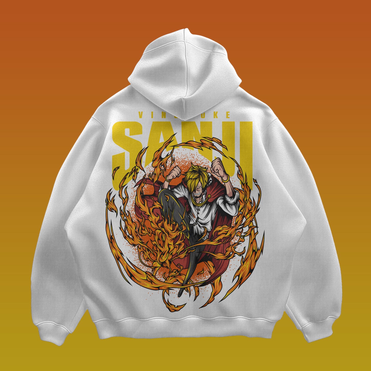 Vinsmoke Sanji Anime Hoodie – One Piece Inspired