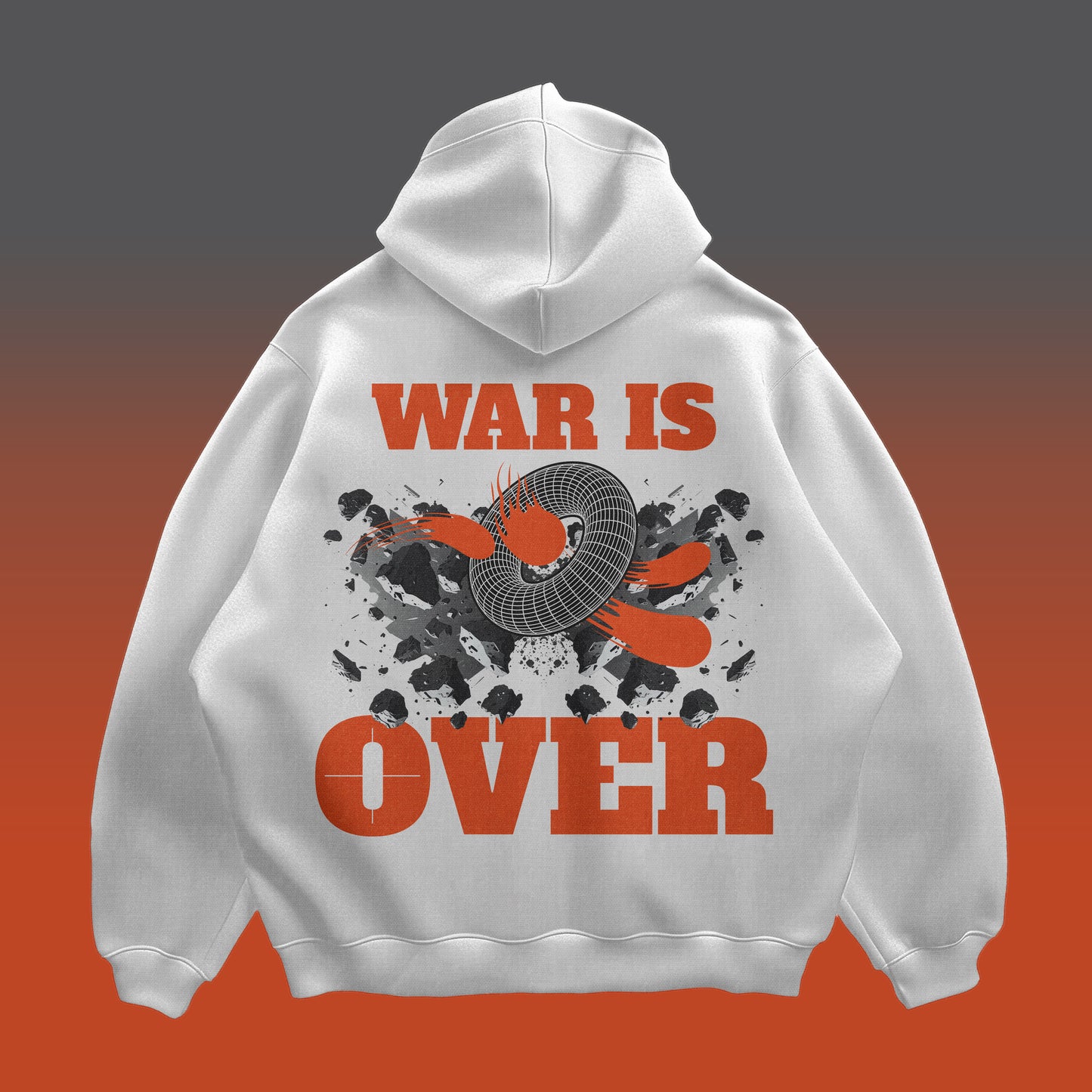 War Is Over Graphic Hoodie