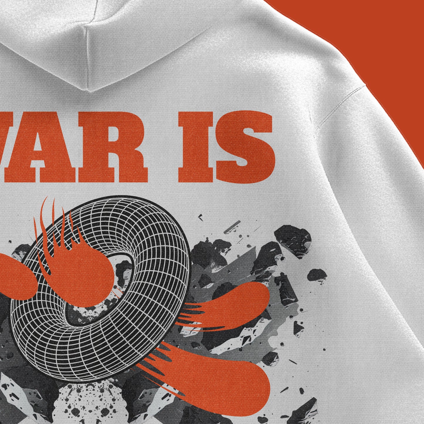 War Is Over Graphic Hoodie