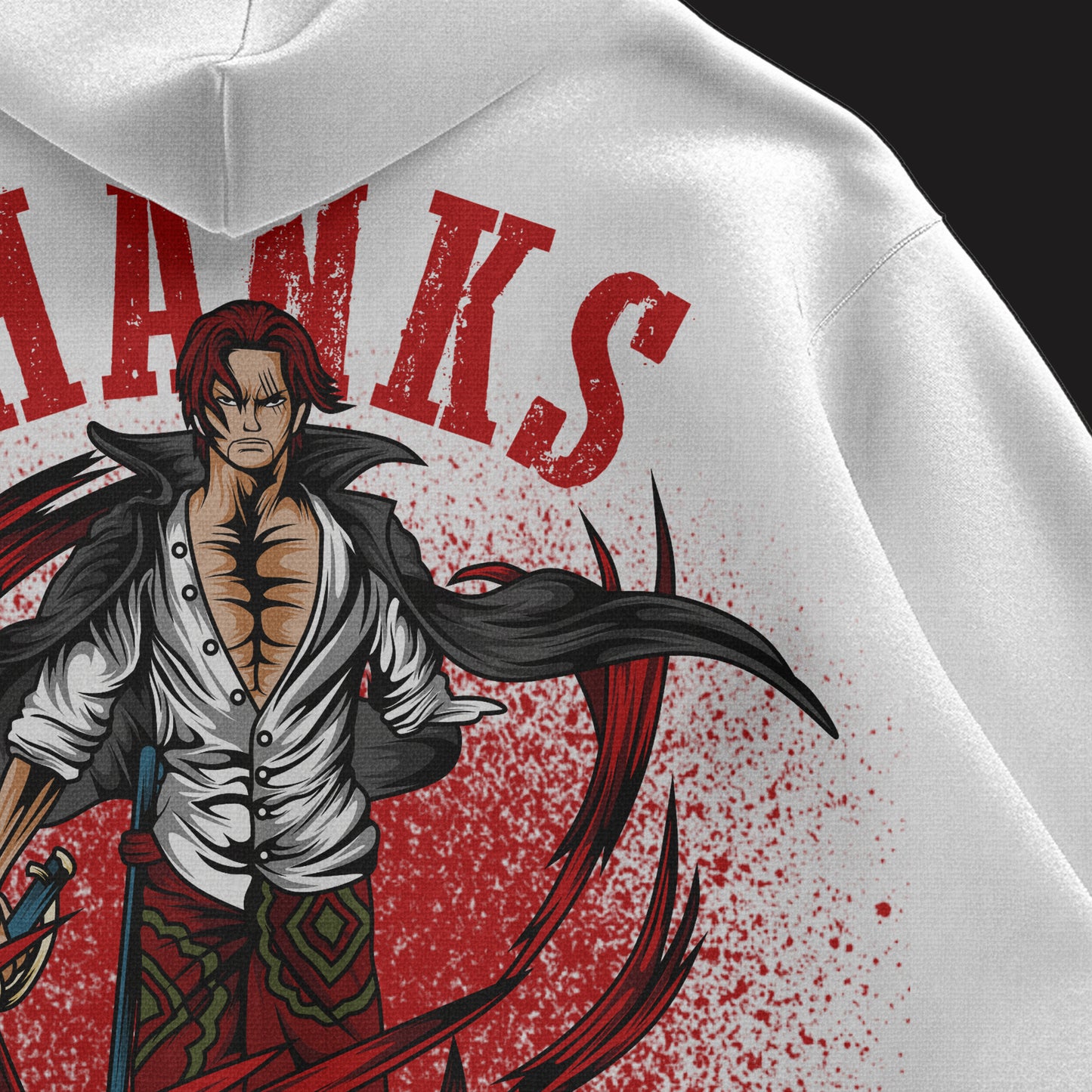 Shanks Hoodie – The Red-Haired Legend